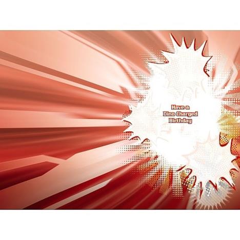 Happy Birthday Power Rangers Birthday Card Extra Image 1